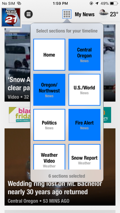 KTVZ News Screenshot