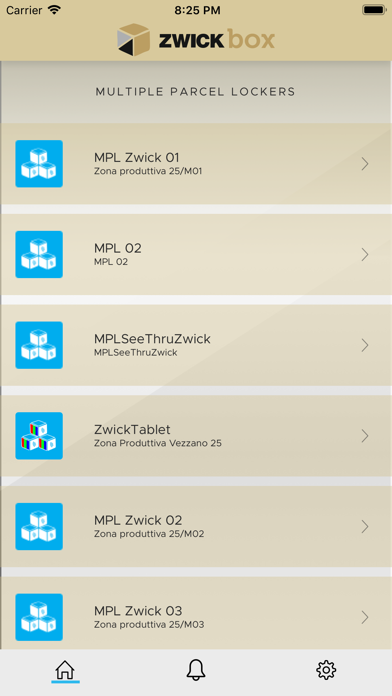 Screenshot #1 pour ZWICKBox admin