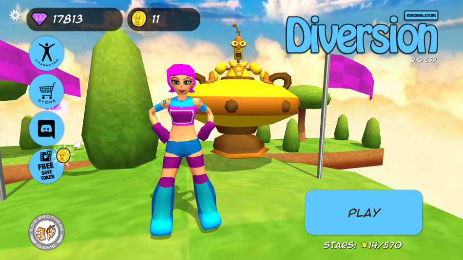 #1. Diversion (iOS) 由: Ezone.com
