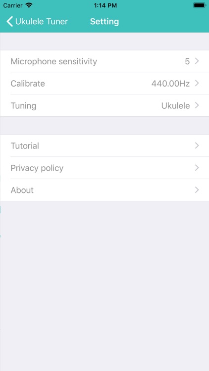 Ukulele Tuner - Ukutuna