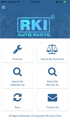 RKI Auto Parts iPhone image 1