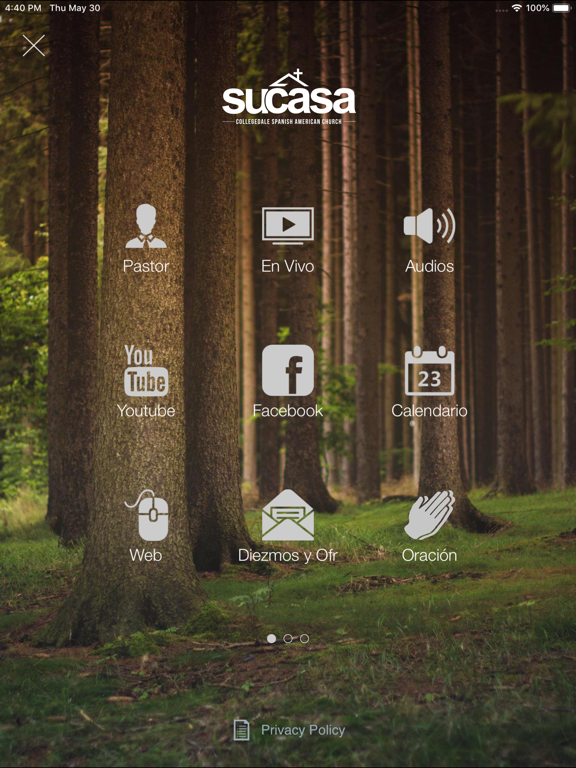 Su Casa Church iPad screenshot