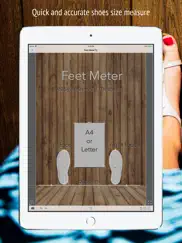 feet meter measure shoe size ipad resimleri 1