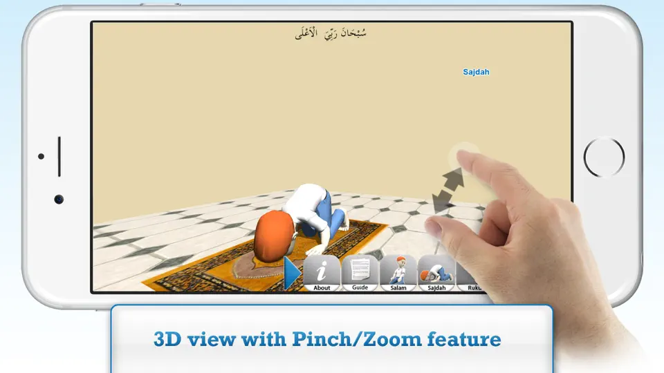 3D Salah Guide - Easy Salah iPhone-skjermbilde 3