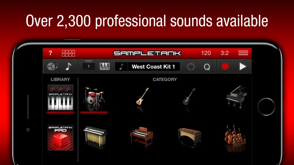 Скриншот SampleTank CS на iPhone 1