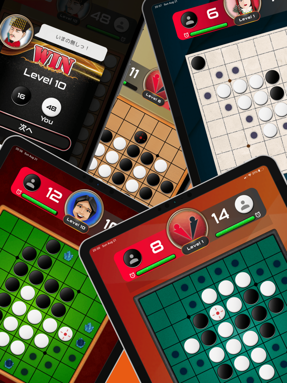 Quick Othello-A MINUTE TO PLAY iPad screenshot 6 - Games app