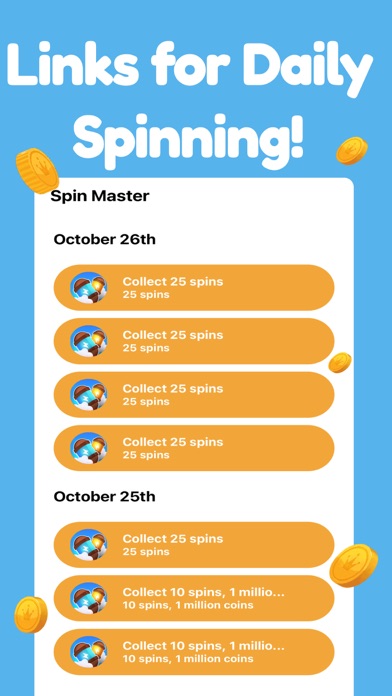 Daily Rewards - Spin Link Screenshot