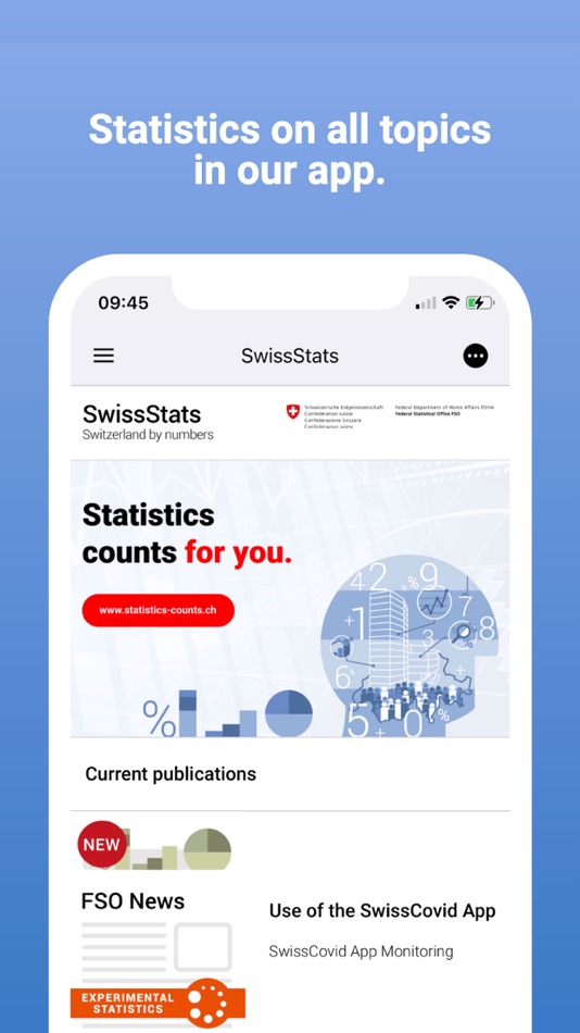 #1. SwissStats (iOS) By: Swiss Federal Statistical Office