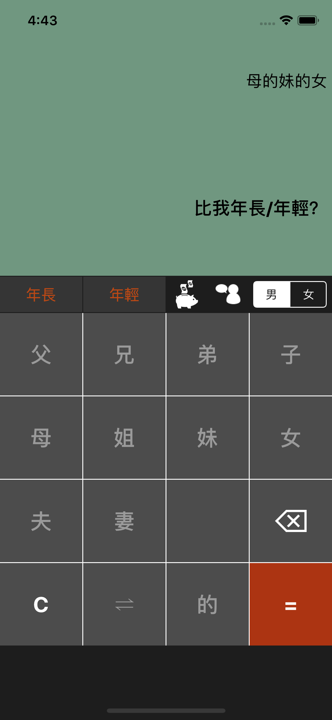 姨媽姑姐 - 家族稱謂