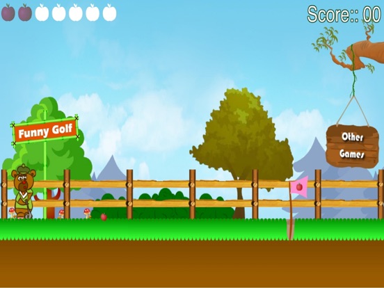 Funny Golf iPad screenshot