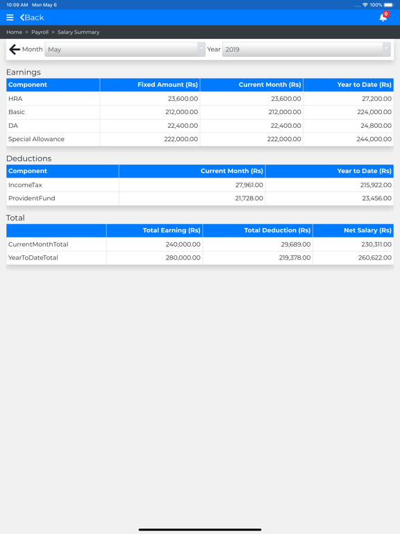 Screenshot #6 pour PeopleWorksMobile