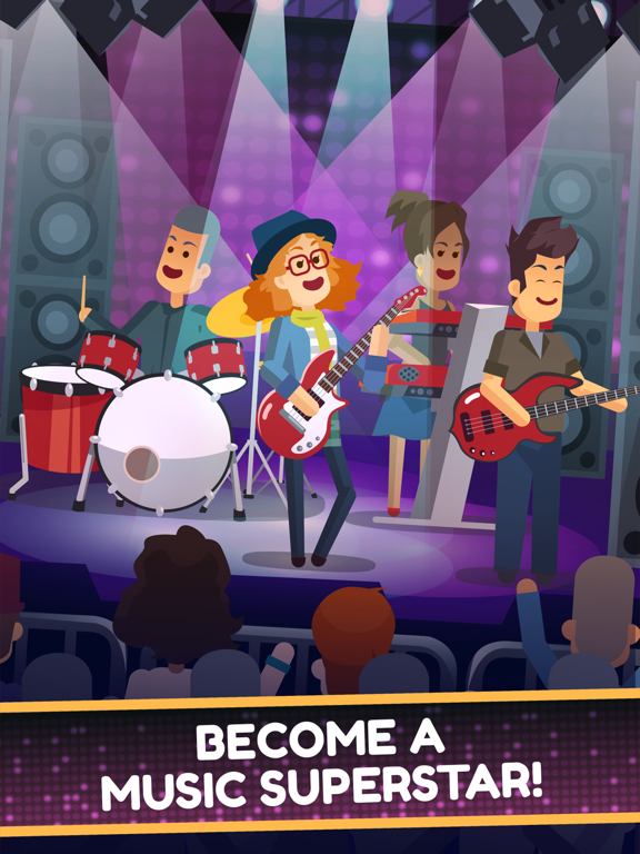 Epic Band Clicker iPad screenshot 2 - Games app