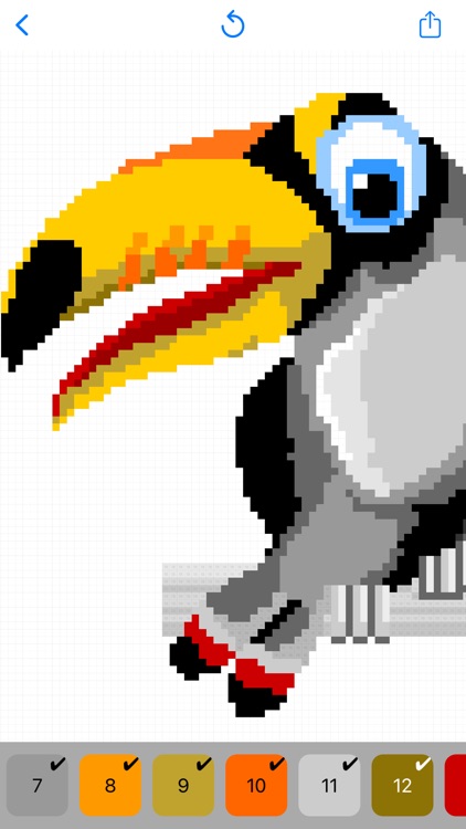 Pixel Color By Number Game screenshot-4