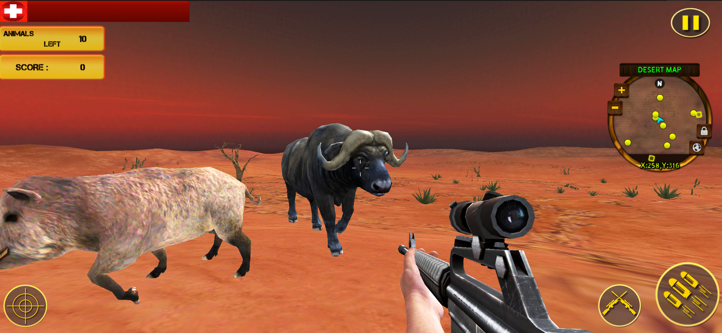Frontier Animal Hunting Games