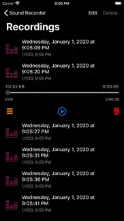 sound recording recorder iphone resimleri 4