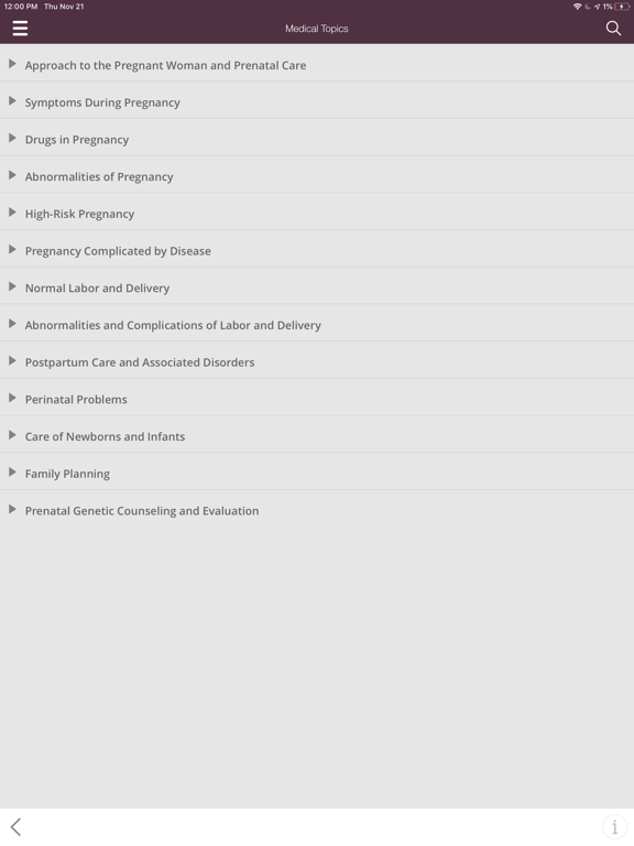 Screenshot #5 pour MSD Manual Guide to Obstetrics