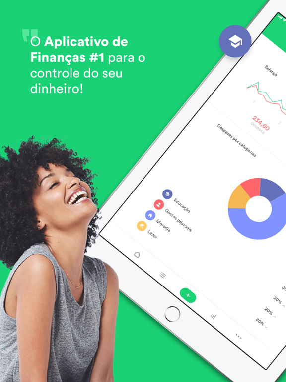 Organizze - Finanças pessoais iPad screenshot 1