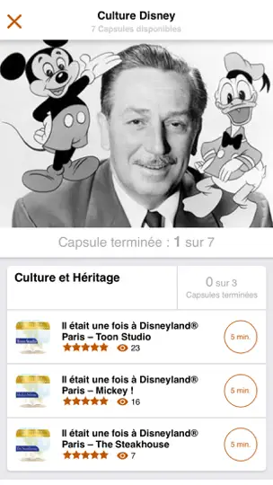 Capture d'écran de MyLearn Cast Members sur iPhone 2
