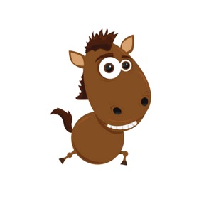 螢幕擷取畫面 (6) Goofy Horse Stickers