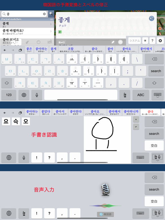 Korean/Japanese AI Dictionary iPad screenshot 4 - Reference app