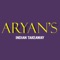 WELCOME TO ARYAN'S TAKEAWAY