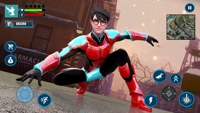 Amazing Rope Hero Spider Games Screenshot
