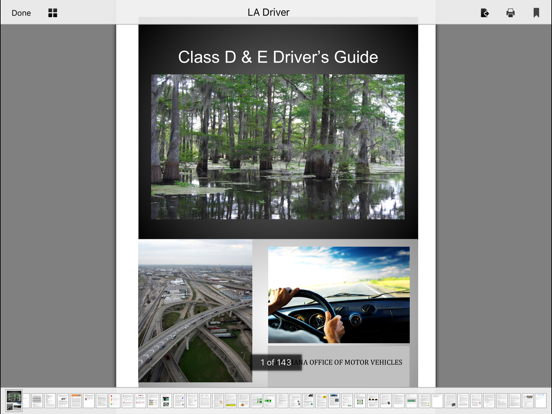 Louisiana DMV Test Prep iPad screenshot