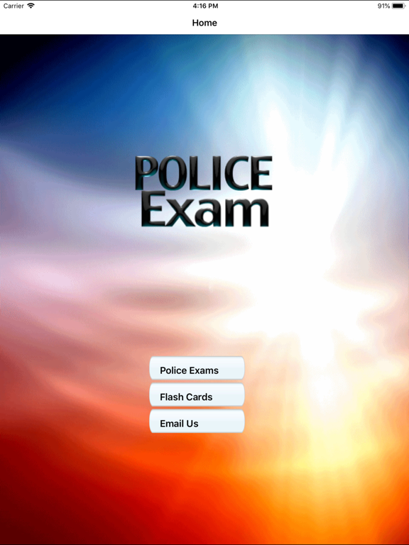Police Exam Prep 2025-2026 iPad screenshot