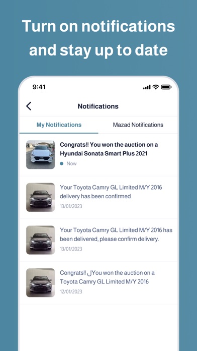 Mazad By Motory - Car Auctions Screenshot