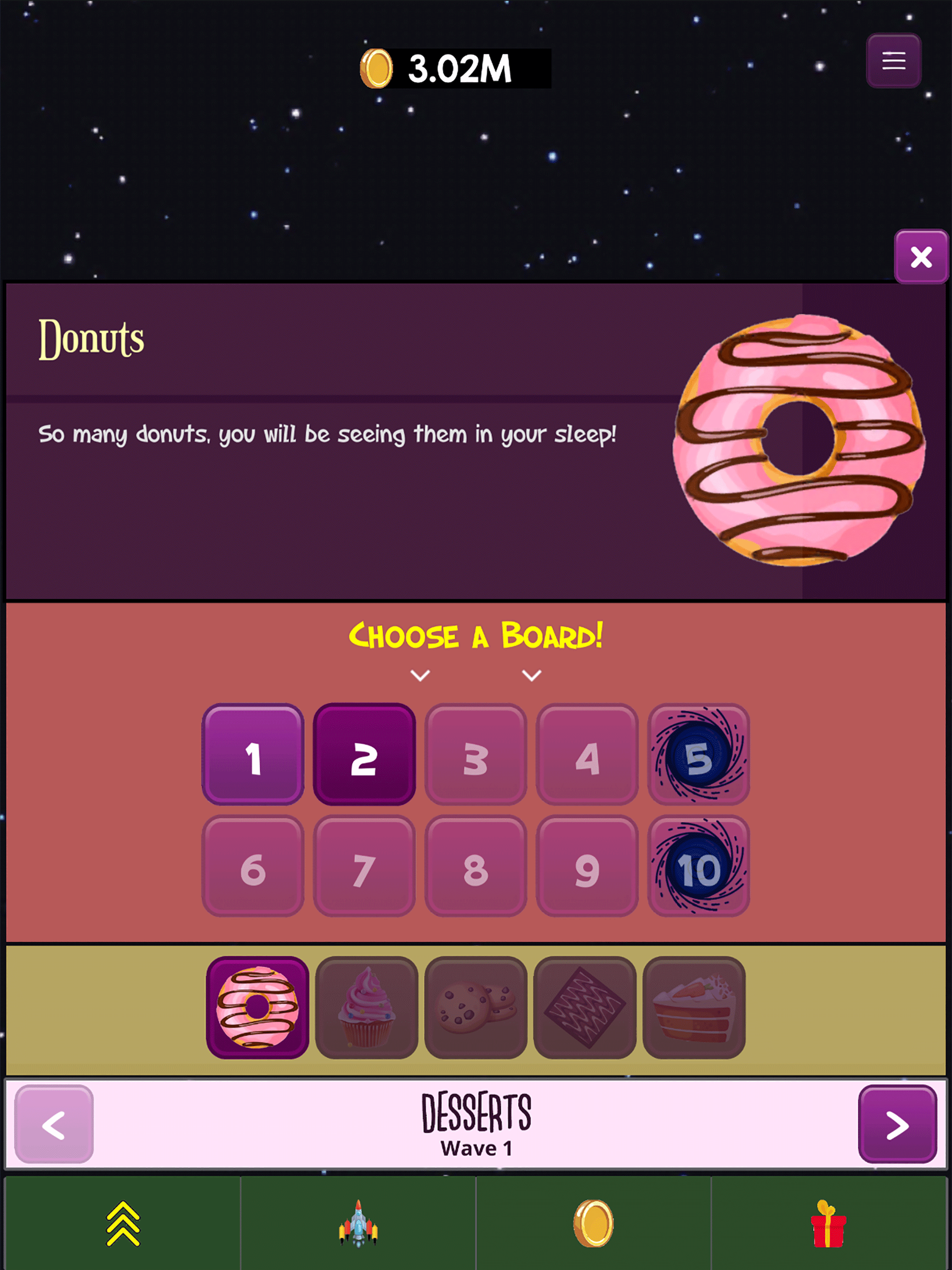 Food Invaders: Space Shooter
