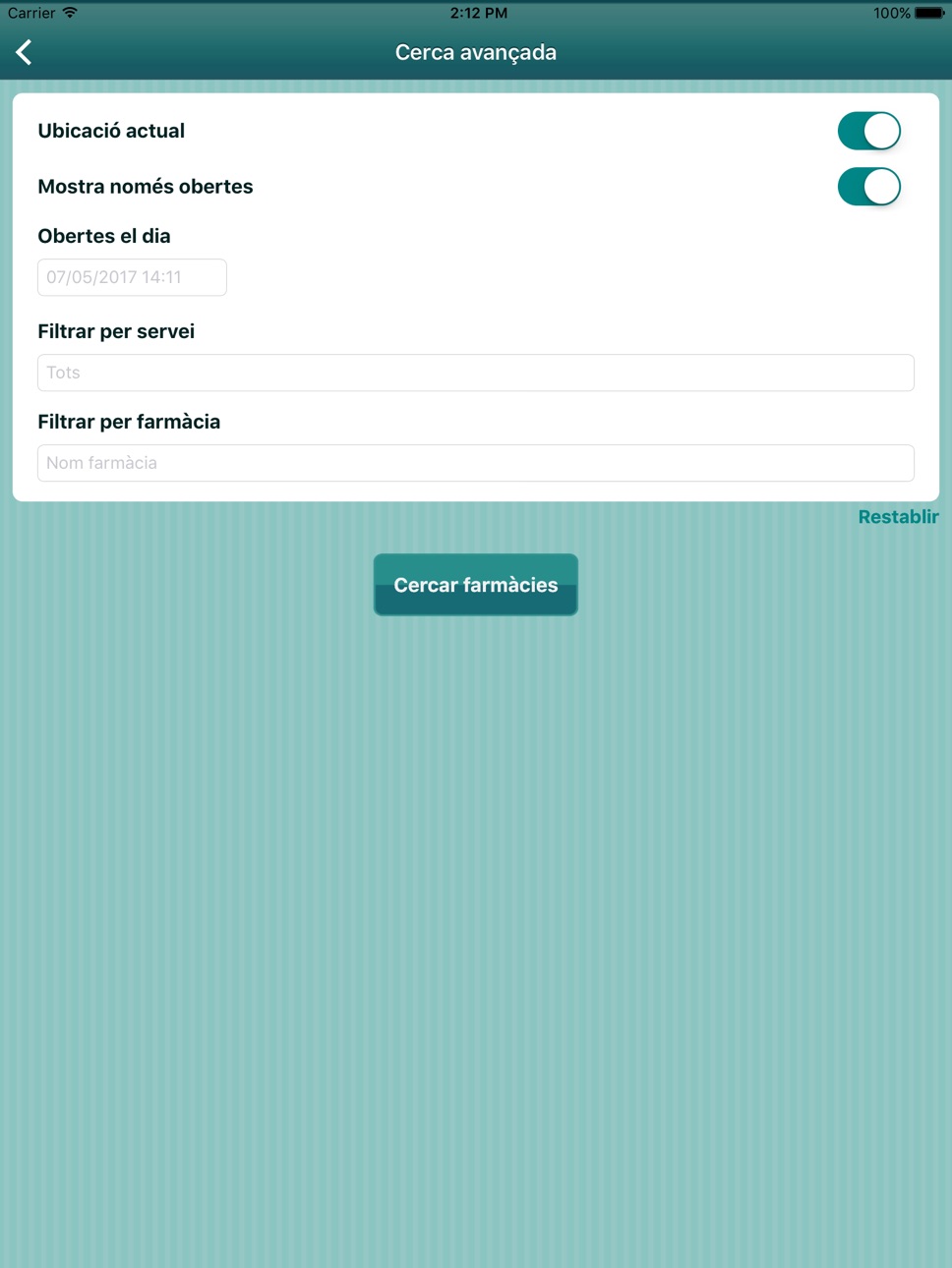iPad screenshot