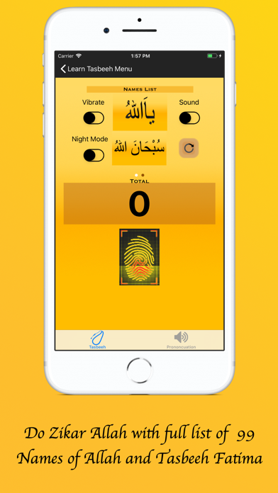 Screenshot #1 pour Learn Tasbeeh