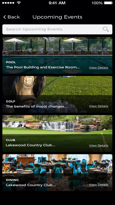 The Lakewood Country Club iPhone screenshot 4 - Lifestyle app