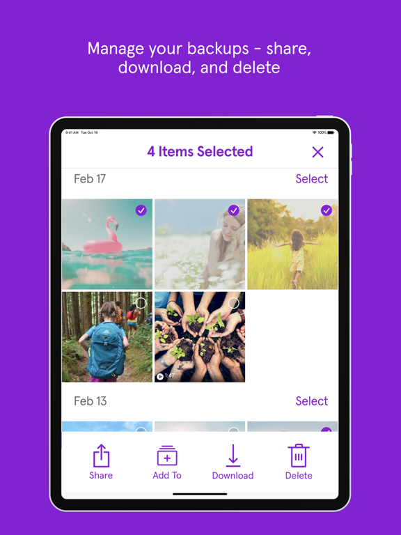 Asurion Photos iPad screenshot 6 - Photo & Video app