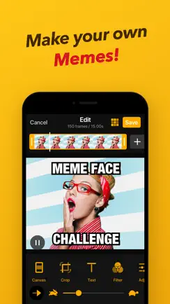 ImgPlay: GIF Maker & Meme iPhone image 2