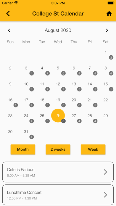 Screenshot 2 of Sydney Grammar School App App
