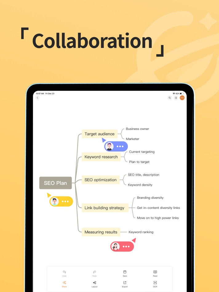 #3. GitMind: AI Mind Map & Notes (iOS) 由: Wangxu Technology Co., Ltd