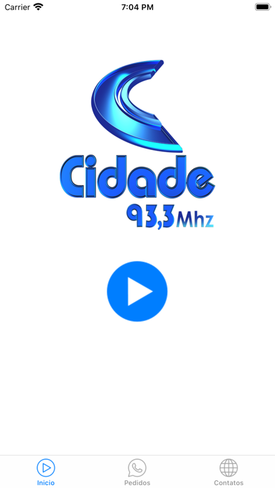 Radio Cidade FM 93 app screenshot