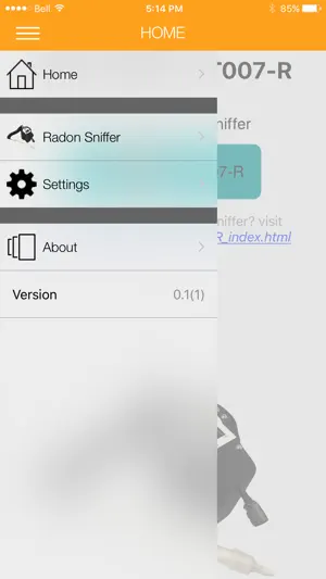 Radon Sniffer screenshot 2