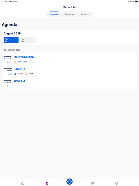 Connect Space iPad screenshot 5 - Business app