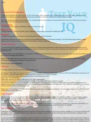 test your iq level iPad Captures Décran 3