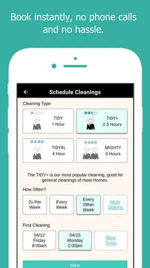 TIDY - Cleaning & Maintenance screenshot 2