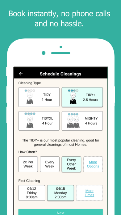 Screenshot #2 pour TIDY - Cleaning & Maintenance