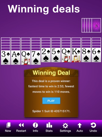 Spider Solitaire ‏‎のおすすめ画像5