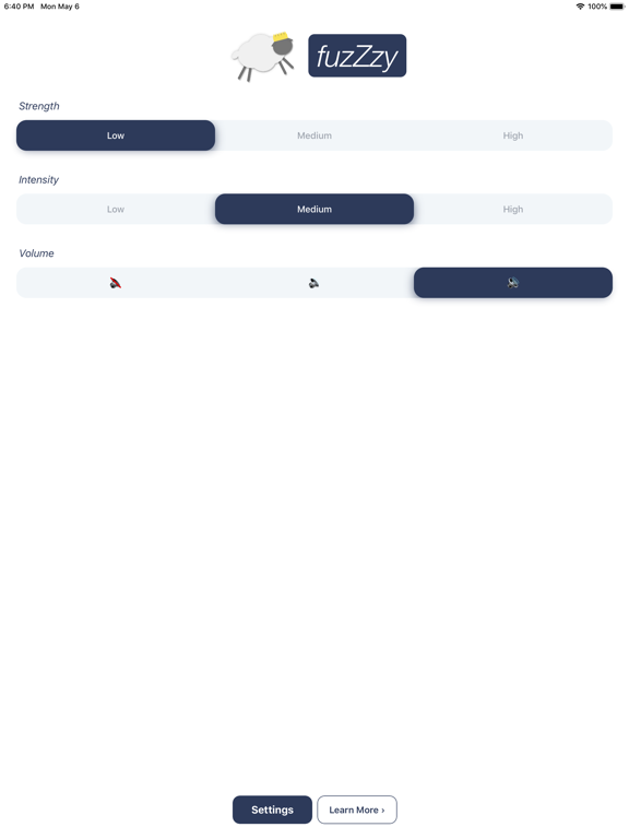 Screenshot #5 pour fuzZzy - white noise for sleep