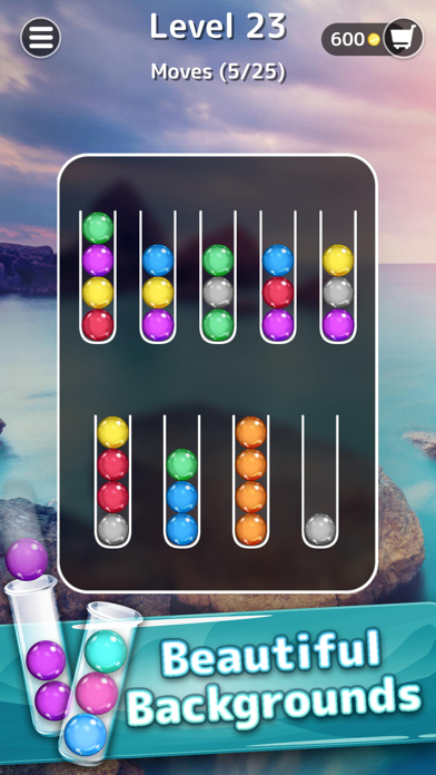 Sort Balls & Relax: BallScapes Screenshot