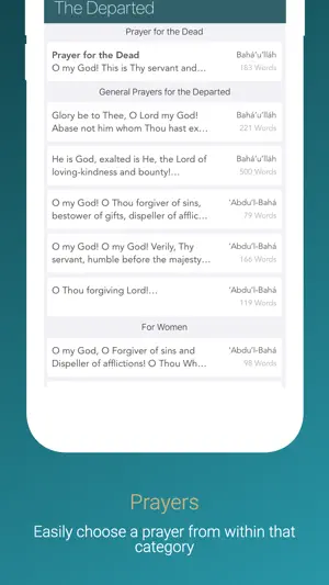 Bahá'í Prayers screenshot 4