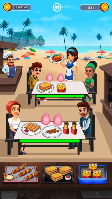 Cafe Story - Kitchen Frenz‪y Screenshot