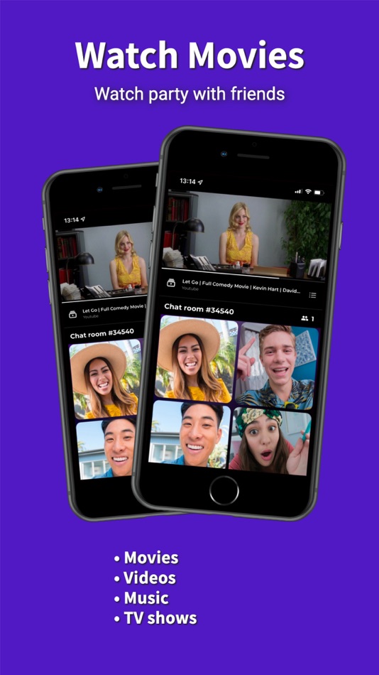 #1. Watch movies together: WEVER (iOS) De: Maryana Yurieva