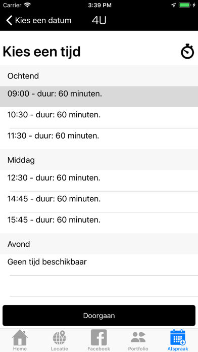 App screenshot